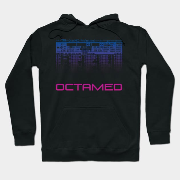 Amiga Octamed Hoodie by haunteddata